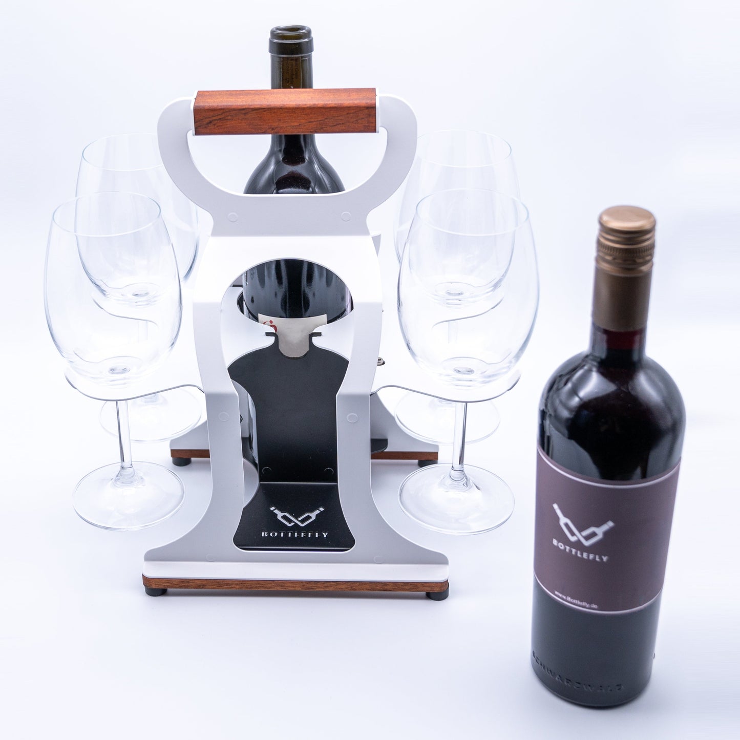 BOTTLEFLY Vario Weinhalter / Longdrinkhalter - Weinflaschenträger