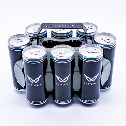 BOTTLEFLY Energiestation Metallgriff Dosenhalter